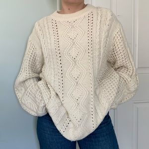 Thrifted Fisherman’s Sweater